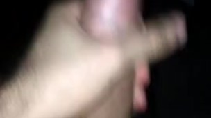 Real Amateur With Big Cock Masturbation, Strong Orgasm and Cums Hard With Slow Oozing Cumshot 