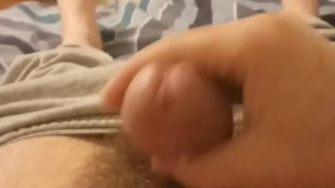 Watch how fast from flaccid to cum