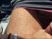 POV MILF foot tease and Handjob while driving 12/16