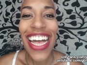 Mouth fetish tease
