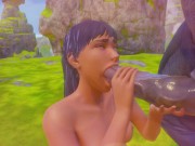 Оливия на члене огромного Фурри 10/16