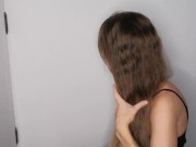 I give milk to my friend's hair so she can comb her hair 7/16