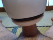 Noisy Japanese blowing toy suck me dry while I watch amazing 3 girls blowjob 3/16