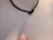 I want you to cum for my big boobs- goth pov dildo titfuck  13/16