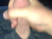 Jerking My Cock With a MILF Next To Me 