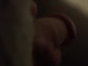 DADDYREVAN pissing secret pee 2 naughty side of wall next to bed BIG DICK 