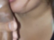 Asi le gusta a mi papi que se la chupe,quiere que me la trague toda  16/16