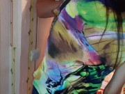 Расплатилась с доставщицей посылки кунилингусом с русскими разговорами - lesbian_illusion 4/16