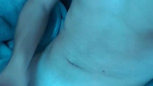 Young stud jerks until cum all over his chest