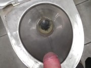 Orgasm Motivation Deep Voice Makes Your Pussy THROB ( GUY PISSING IN PUBLIC TOUILET )