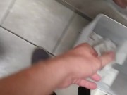 Orgasm Motivation Deep Voice Makes Your Pussy THROB ( GUY PISSING IN PUBLIC TOUILET )