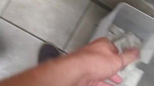 Orgasm Motivation Deep Voice Makes Your Pussy THROB ( GUY PISSING IN PUBLIC TOUILET )