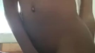 My first video in red lace 