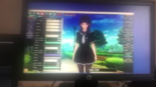 【エロゲーコイカツ！】前髪ぱっつん爆乳「双葉」おっぱい揉みセックス！[Eroge Koikatsu! ] Bangs Straight Bangs Big Breasts "Futaba"