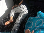 WOKEN UP FROM WET DREAM TO REAL ECSTASY WITH STEPBRO! #MassiveCumshot 1/16