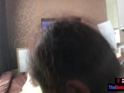 Blowjob from his cute Asian teen amateur girlfriend recorded on camera 3/16