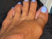 Smelly Gym socks and feet after working out