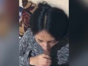 Quick Head Before Bed: Latina Babe Sucks Dick & Swallows Cum 1/16