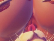 Trap the Cat FURRY lesbian sex on the beach