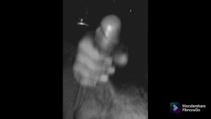 B&W wank vid
