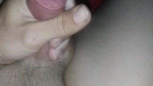 Edging, soft moans and precum