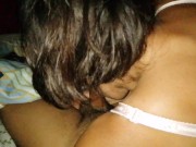 Cute girl sucking and taking my cock ends up masturbating 4/16