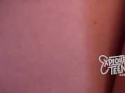 5 foot 8 19 yr old blonde with BIG tits makes her debut porn 7/16