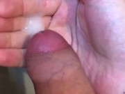 【女性向け】イケメンがエロい喘ぎ声をあげながらデカチンから大量射精