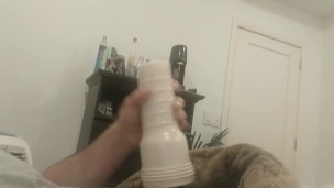 Cumming in my Fleshlight after getting stood up..
