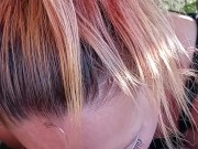 Cummin on his fat cock 7/16