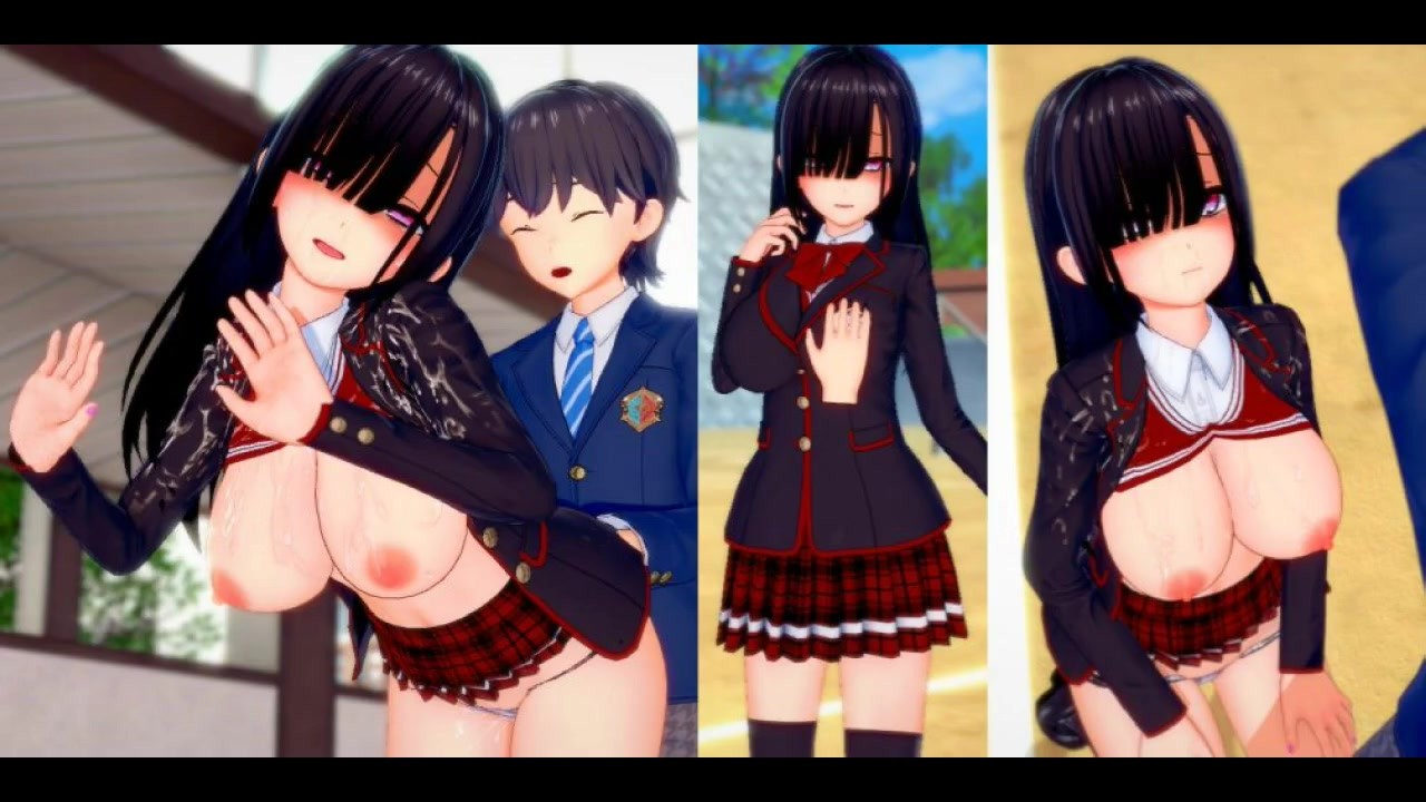 Black Girl Anime Hentai Sex - Hentai Game Koikatsuï¼ã€‘Black hair girl is rubbed her boobs. And sex.(Anime  3DCG video) - RedTube