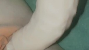 Delicious slut creams on cock 