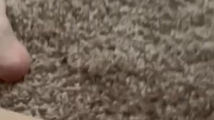 another thick piss stream hits my carpet