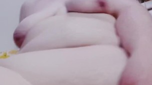 Worship My Fat Belly While I Grind On My Favorite Dildo