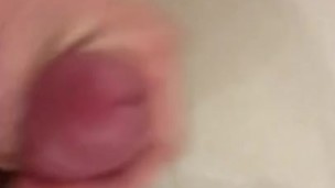 SMALL CUM IN SHOWER!