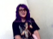 19yo Chubby Nerdy Gamer Girl Fucking Pikachu 2/16