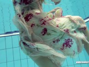 Lucy Gurchenko Strips her sexy suit in swimming pool 10/16