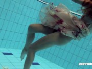 Lucy Gurchenko Strips her sexy suit in swimming pool 12/16