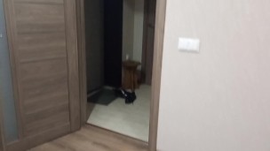 She seduced the courier while there is no husband - GeroinNut