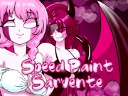 Speed Paint - Sarvente en traje de baño