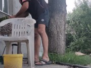 Rest in the yard 4/16