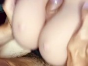 Titty Fuck Creampie Cumshot. Big Tits Brittany by Tantaly.
