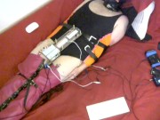 CBT Cock and Ball Crusher Electro Torment for Slutty Sissy