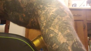 Home Bathroom Floor Fleshlight Fuck