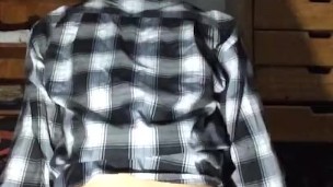 Femboy riding his dildo