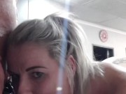 Sexy Stepsister Fucked Dog Style Choking and Hot Blowjob 12/16