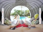 Naughty America - Co-ed babes April Snow, Lilly Bell, and Skylar Snow, enjoy their Summer Vacation r 4/16