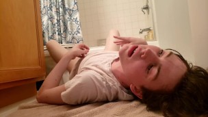 Twink Boy Pissing Himself