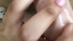 Teen masturbating with dildo 