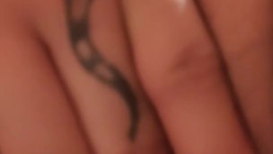 Fingering myself while family is in the other room